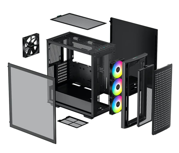 DEEPCOOL CK560 Airflow Mid Tower ATX R-CK560-BKAAE4-G-1 - 743630 - zdjęcie 13